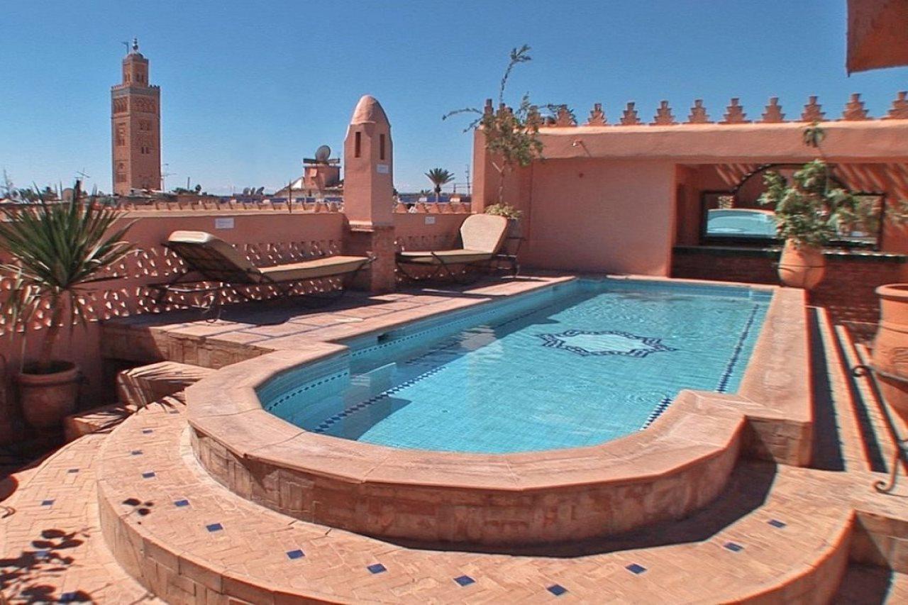 Dar Catalina Hotel Marrakesh Bagian luar foto