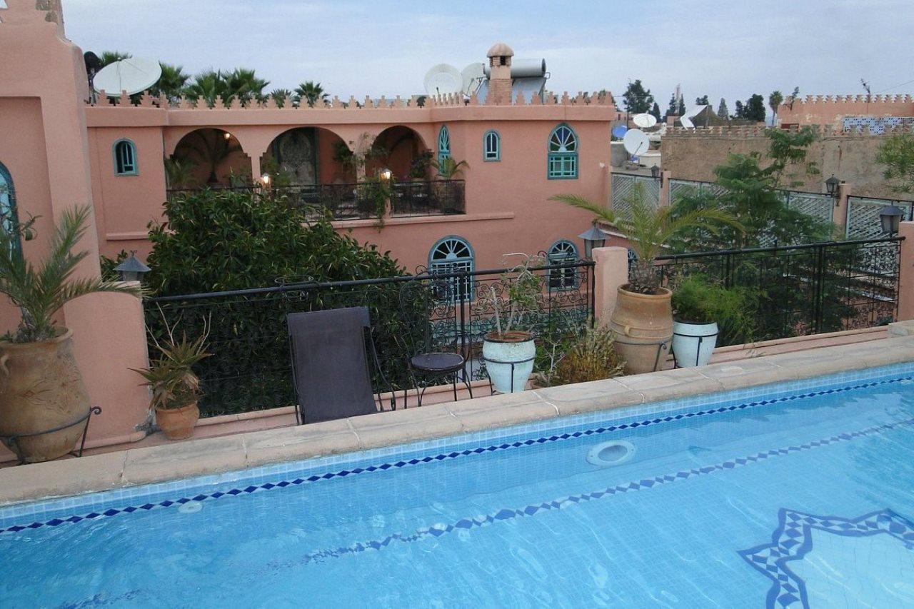 Dar Catalina Hotel Marrakesh Bagian luar foto